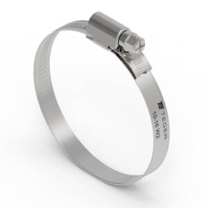 Opaska zaciskowa 10-16 ślimakowa obejma w2 stal nierdzewna szerkość 9mm blister teger 15szt