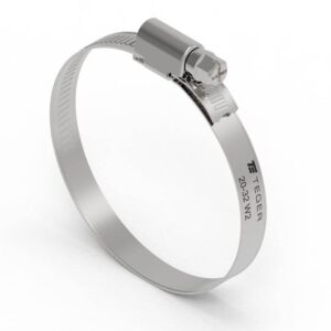 Opaska zaciskowa 20-32 ślimakowa obejma w2 stal nierdzewna szerkość 9mm blister teger 8szt