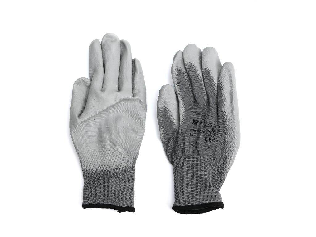 Rękawice robocze powlekane pu ce rozmiar 10 teger 12szt Rękawice robocze powlekane pu ce rozmiar 10 teger 12szt - obrazek 2