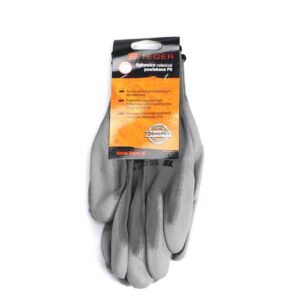 Rękawice robocze powlekane pu ce rozmiar 11 teger 12szt