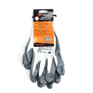 Rękawice robocze powlekane nitrylem ce rozmiar 8 teger 12szt