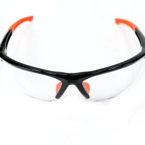 Okulary ochronne z poliwęglanu gumowe okł ce teger