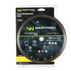 Tarcza diamentowa maxi 230x22.23mm waryński
