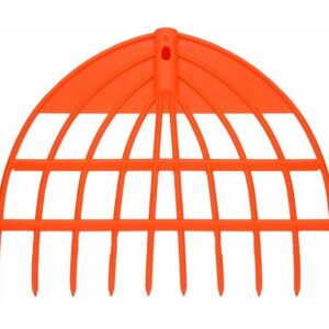 Widło grabie plastikowe do liści mocowanie click teger