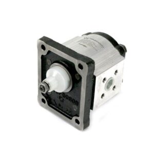 Pompa hydrauliczna zębata 5.3cm3 grupa 1 typ europejski wałek 18 przyłącza gwintowane obroty prawe max.240 bar waryński