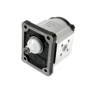 Pompa hydrauliczna zębata 6.3cm3 grupa 1 typ europejski wałek 18 przyłącza gwintowane obroty prawe max.230 bar waryński