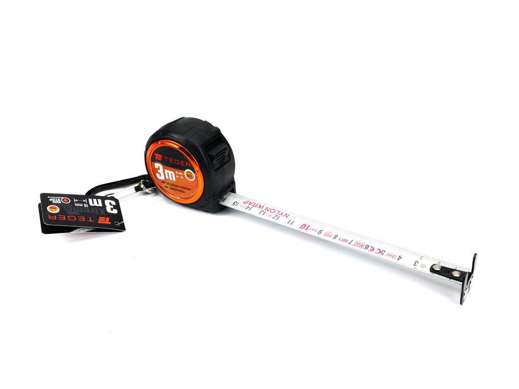 Miara stalowa dwustronna rozwijana 3m 16mm teger