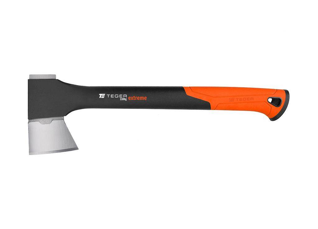 Siekiera uniwersalna z trzonkiem fiberglass 1100g extreme teger Siekiera uniwersalna z trzonkiem fiberglass 1100g extreme teger - obrazek 2