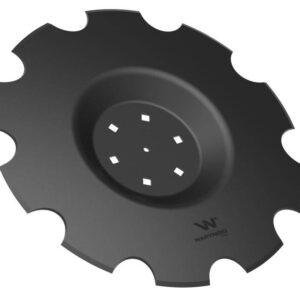 Talerz uzębiony z-10 fi 510 mocowanie 6/120 grubość 3.5mm przetłoczony stal borowa waryński r