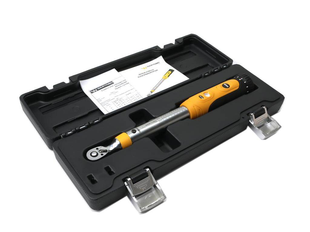 Klucz dynamometryczny 5-25nm 1/4 323mm waryński Klucz dynamometryczny 5-25nm 1/4 323mm waryński - obrazek 3