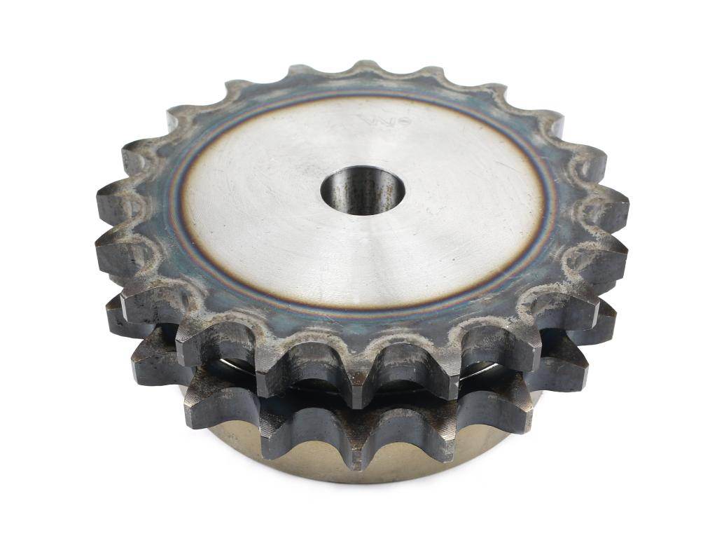 Koło zębate hartowane z kołnierzem 08b-2 r2 1/2 z-20 waryński