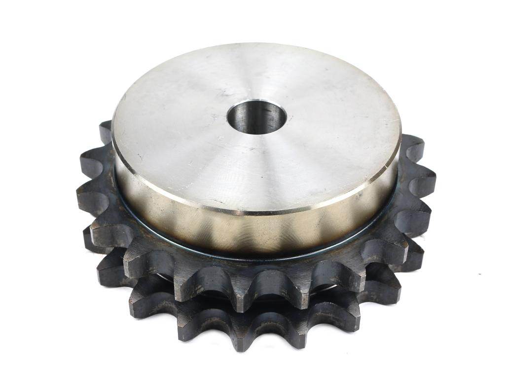 Koło zębate hartowane z kołnierzem 08b-2 r2 1/2 z-20 waryński Koło zębate hartowane z kołnierzem 08b-2 r2 1/2 z-20 waryński - obrazek 2