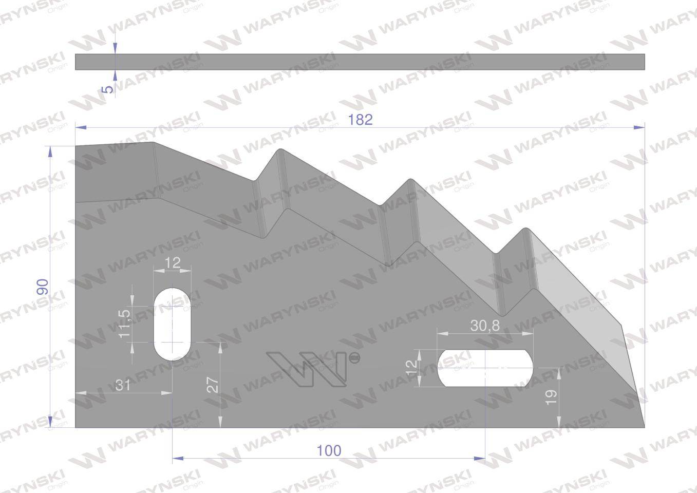 Nóż paszowozu luclar himel jeulin peecon waryński Nóż paszowozu luclar himel jeulin peecon waryński - obrazek 2