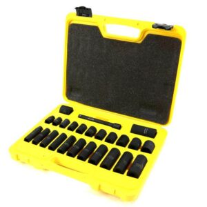 Zestaw nasadek udarowych 3/8" 25 el waryński