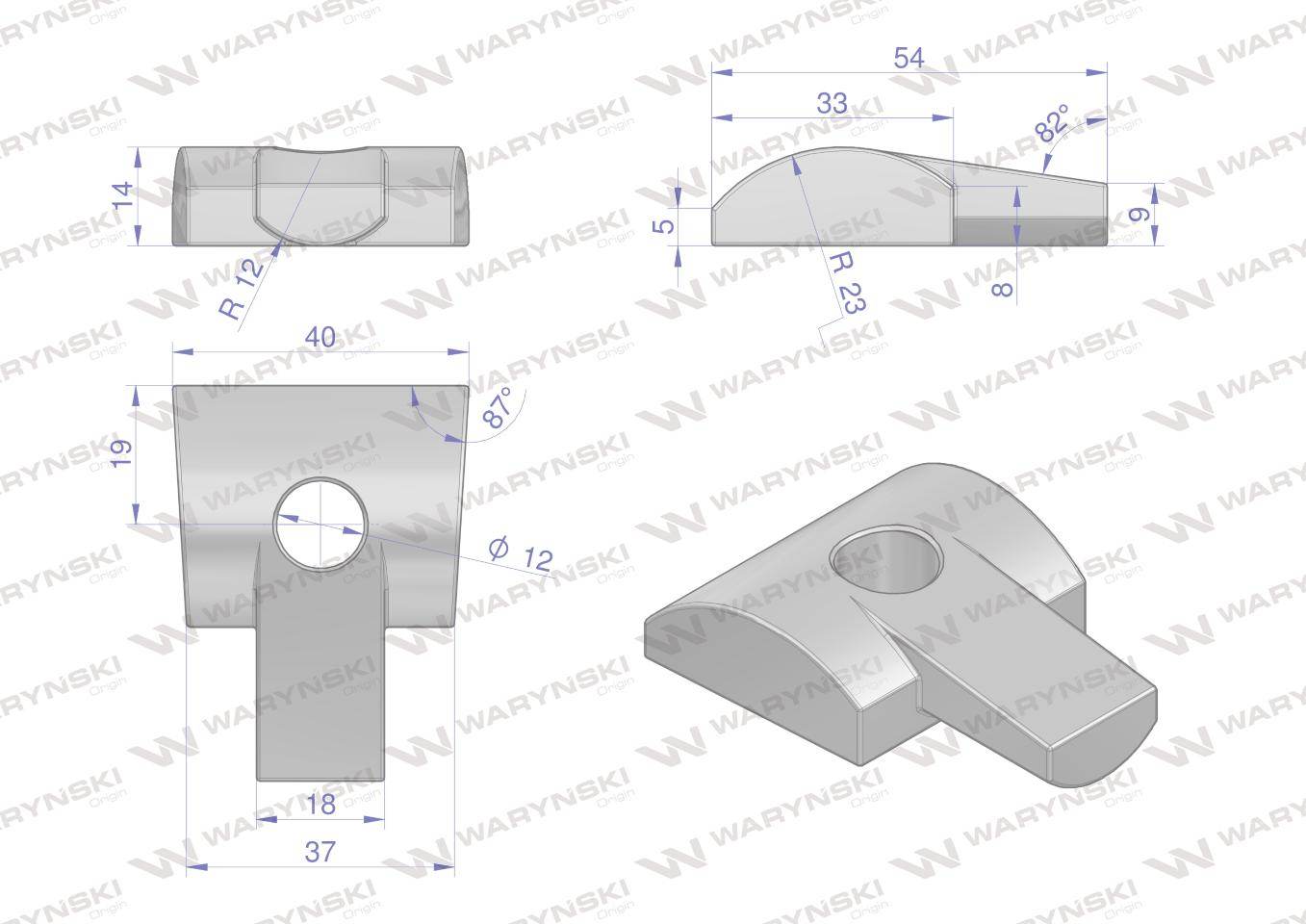 Mocowanie palca pottinger waryński 5szt Mocowanie palca pottinger waryński 5szt - obrazek 2