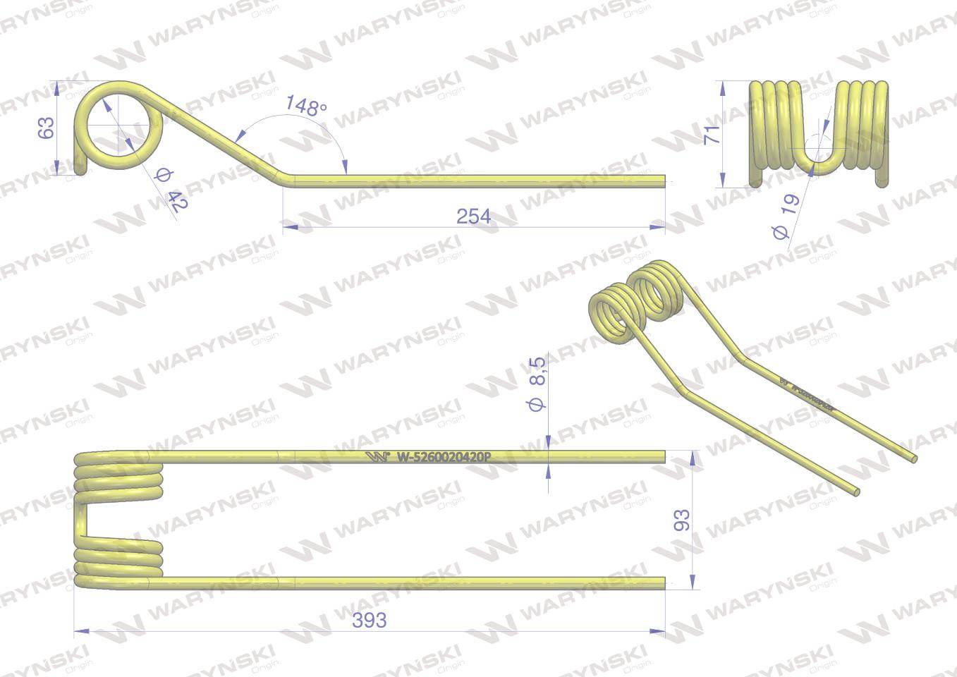 Palec przetrząsarka karuzelowa typ promar waryński Palec przetrząsarka karuzelowa typ promar waryński - obrazek 2