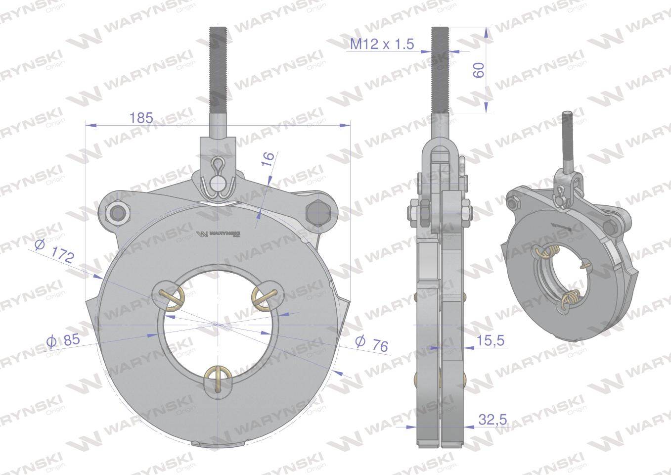Docisk hamulcowy fendt-farmer waryński Docisk hamulcowy fendt-farmer waryński - obrazek 4