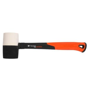 Młotek gumowy z trzonkiem fiberglass 680 g extreme teger