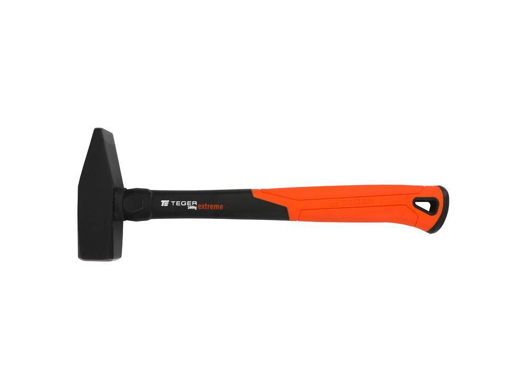 Młotek ślusarski z trzonkiem fiberglass 1000 g extreme teger