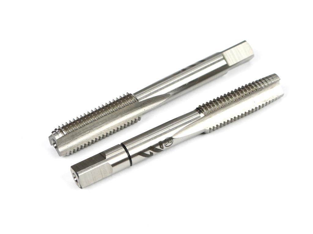 Gwintowniki komplet 2szt do gwintu metrycznego drobnozwojnego din2181 m8x1 waryński