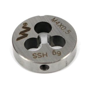 Narzynka do gwintu metrycznego drobnozwojnego din223 m4x0.5 waryński