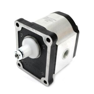 Pompa hydrauliczna zębata 33.0cm3 grupa 3 typ europejski wałek 18 przyłącza gwintowane obroty prawe max.240 bar waryński