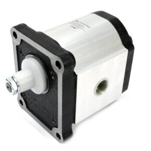 Pompa hydrauliczna zębata 48.0cm3 grupa 3 typ europejski wałek 18 przyłącza gwintowane obroty prawe max.210 bar waryński