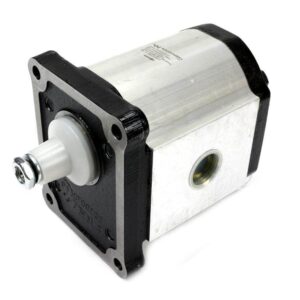 Pompa hydrauliczna zębata 61.0cm3 grupa 3 typ europejski wałek 18 przyłącza gwintowane obroty prawe max.190 bar waryński