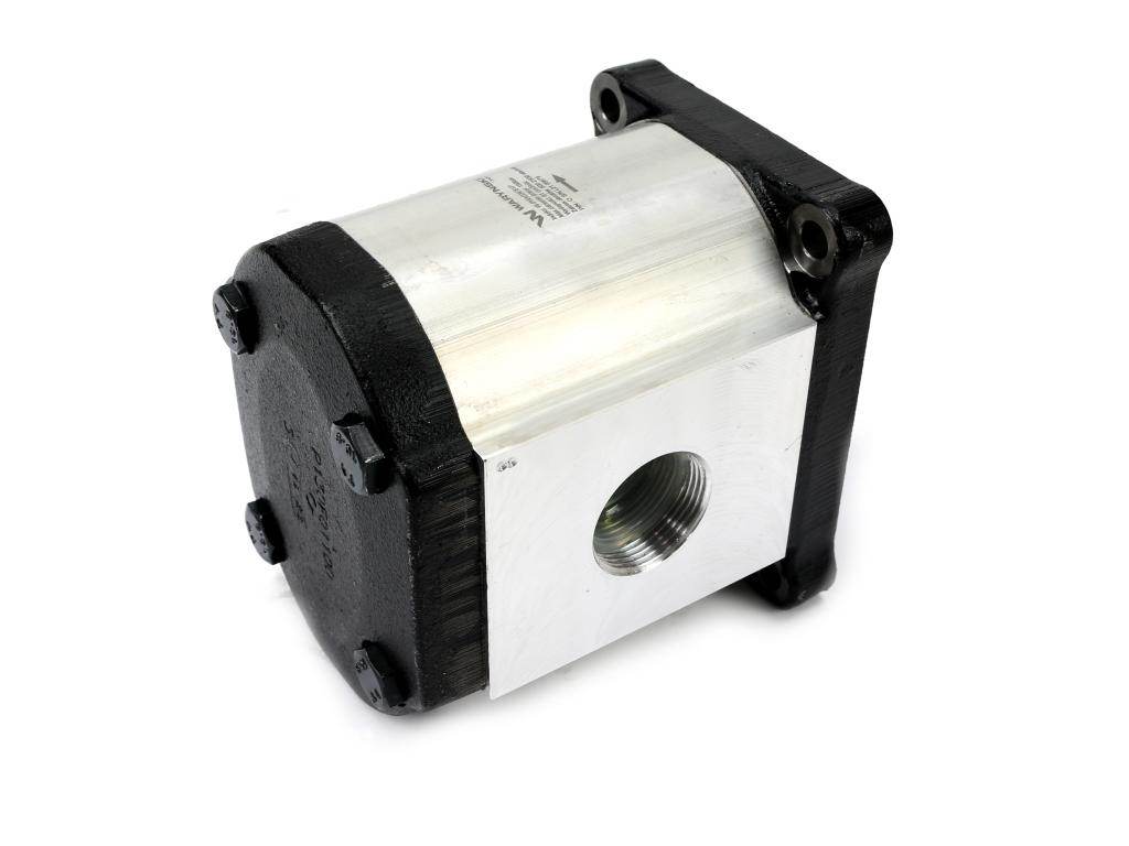 Pompa hydrauliczna zębata 61.0cm3 grupa 3 typ europejski wałek 18 przyłącza gwintowane obroty prawe max.190 bar waryński Pompa hydrauliczna zębata 61.0cm3 grupa 3 typ europejski wałek 18 przyłącza gwintowane obroty prawe max.190 bar waryński - obrazek 2