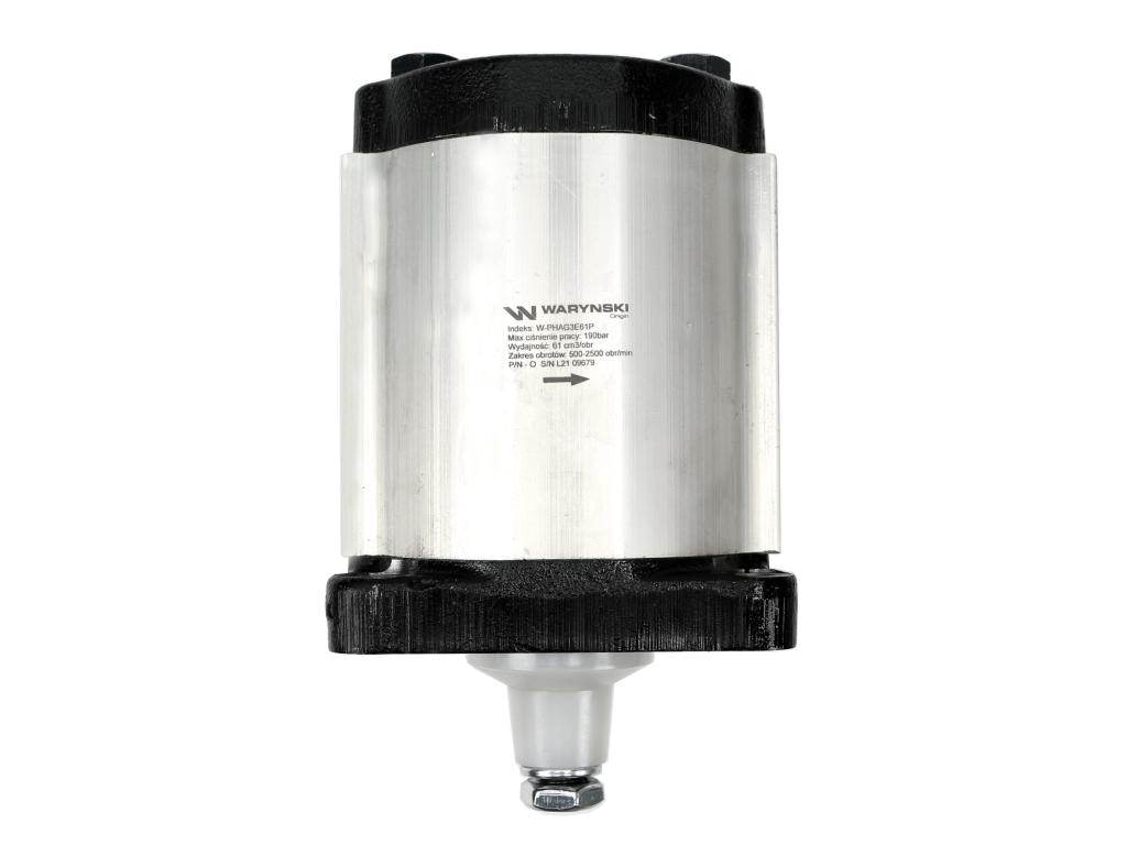 Pompa hydrauliczna zębata 61.0cm3 grupa 3 typ europejski wałek 18 przyłącza gwintowane obroty prawe max.190 bar waryński Pompa hydrauliczna zębata 61.0cm3 grupa 3 typ europejski wałek 18 przyłącza gwintowane obroty prawe max.190 bar waryński - obrazek 3