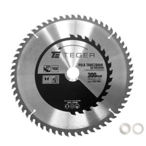 Piła tarczowa do drewna z węglikiem spiekanym 300x30x60t teger