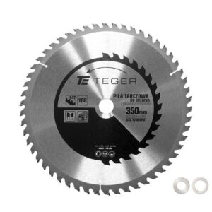 Piła tarczowa do drewna z węglikiem spiekanym 350x30x54t teger