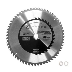 Piła tarczowa do drewna z węglikiem spiekanym 400x30x60t teger