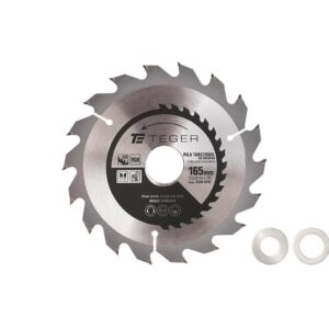 Piła tarczowa do drewna z węglikiem spiekanym 165x30x18t teger