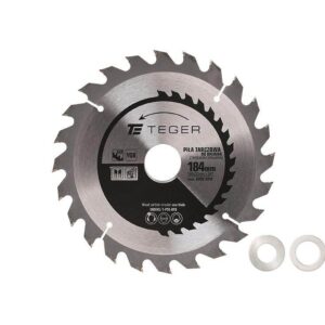 Piła tarczowa do drewna z węglikiem spiekanym 184x30x24t teger