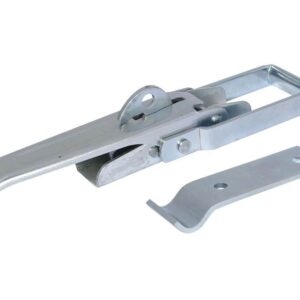 Spinacz zaczep zamek burty uniwersalny 215mm x48mm klamra wykonana z płaskownika