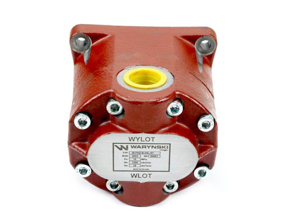 Pompa hydrauliczna zębata do bizon z-050 stary typ pzs-kp-25 obroty lewe 16mpa w korpusie żeliwnym waryński Pompa hydrauliczna zębata do bizon z-050 stary typ pzs-kp-25 obroty lewe 16mpa w korpusie żeliwnym waryński - obrazek 3