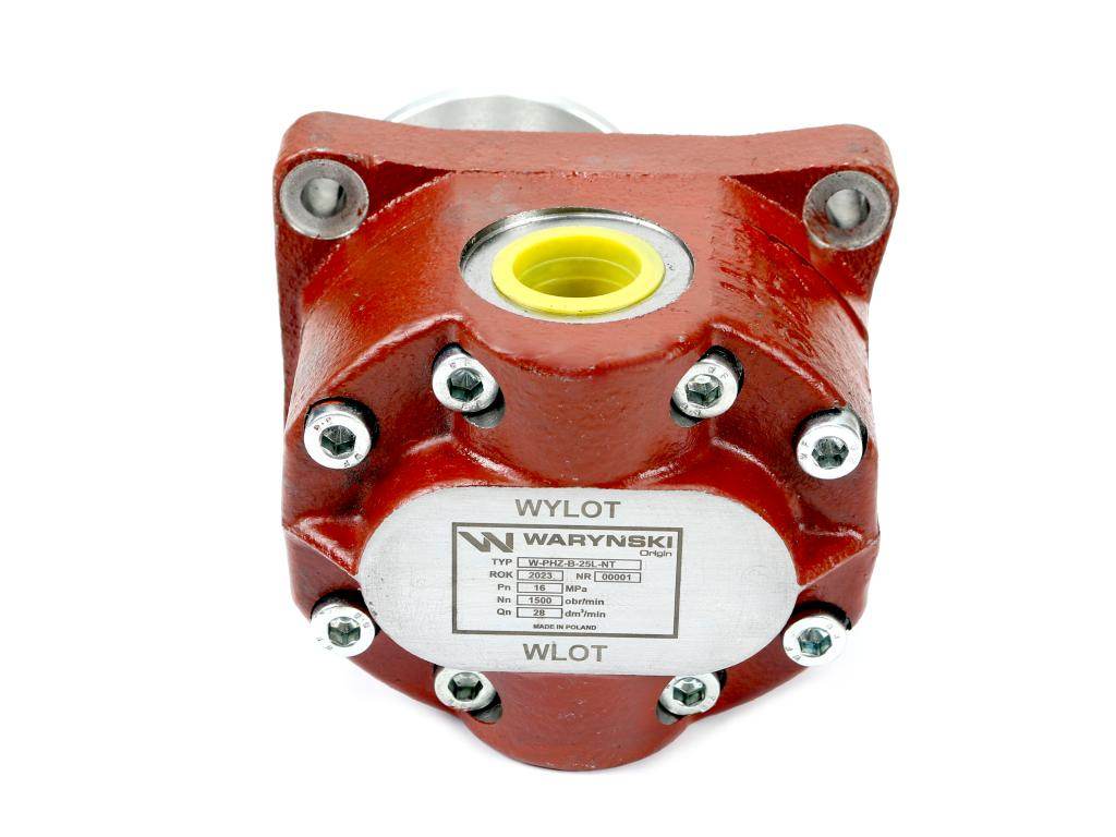 Pompa hydrauliczna zębata do bizon z-056 z-058 nowy typ pzs-kp2-25 obroty lewe 16mpa w korpusie żeliwnym waryński Pompa hydrauliczna zębata do bizon z-056 z-058 nowy typ pzs-kp2-25 obroty lewe 16mpa w korpusie żeliwnym waryński - obrazek 3