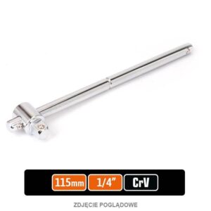 Pokrętło do nasadek typ t 1/4" 115mm teger