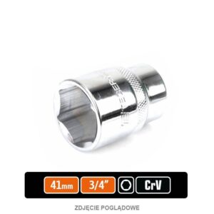 Klucz nasadowy 3/4" sześciokątny 41mm teger
