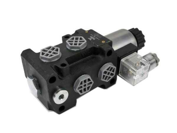 Dzielnik zawór elektrozawór kierunkowy elektromagnetyczny kontroli dvs6/50 l/min 12v dc 6/2 g3/8 50l voima - obrazek 2
