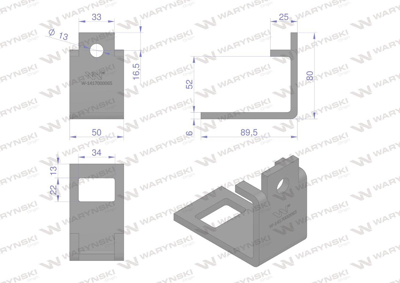 Nakładka zęba agregatu 32x10 plus 32x10 na profil 50x50 waryński po 20szt) Nakładka zęba agregatu 32x10 plus 32x10 na profil 50x50 waryński po 20szt) - obrazek 2