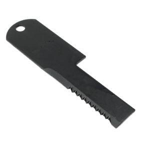 Nóż stały rozdrabniacz słomy sieczkarnia uzębiony 190x50x3mm otwór 12 z55611 waryński 25szt