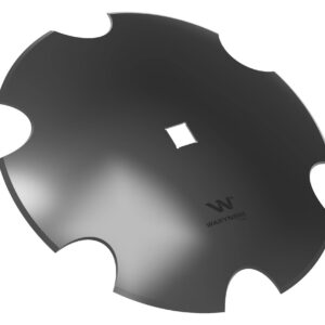 Talerz uzębiony z-6 fi 460 otwór 30x30 stal borowa waryński r 1202030150