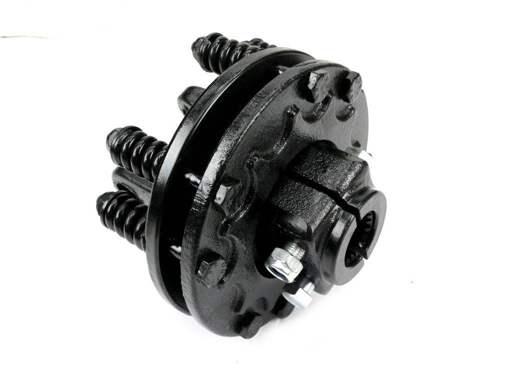 Sprzęgło cierne 2 tarczowe wału seria 6r 1200nm 30x92 1 3/8 z21 waryński