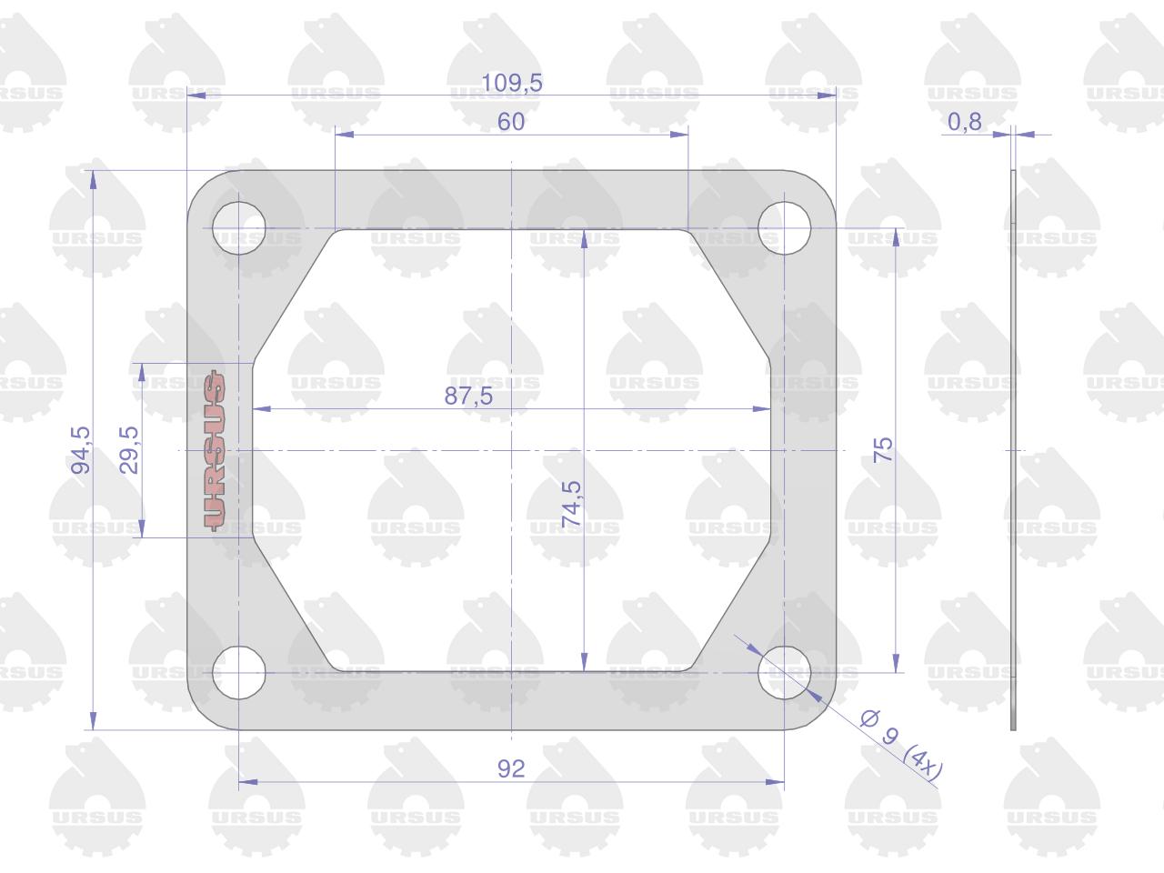 Komplet zestaw uszczelek sprężarki 8973126404 897312650436847145ku mf3 oryginał ursus Komplet zestaw uszczelek sprężarki 8973126404 897312650436847145ku mf3 oryginał ursus - obrazek 5