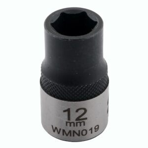 Nasadka sześciokątna 1/2" 12mm crv50bv30 din 3124 waryński