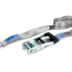 Pas transportowy 5t 8m komplet z napinaczem z gumową okładziną 230mm z atestem teger