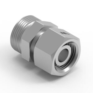 Złączka hydrauliczna metryczna ab xkor a-m20x1.5 60 stopni b-m20x1.5 60 stopni waryński 2szt