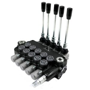 Rozdzielacz hydrauliczny 5-sekcyjny 80l voima